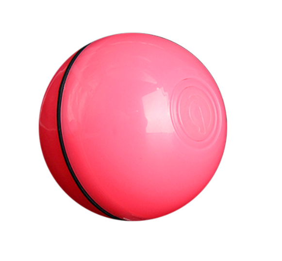 Pink USB rolling cat ball