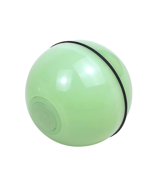 Green USB rolling cat ball