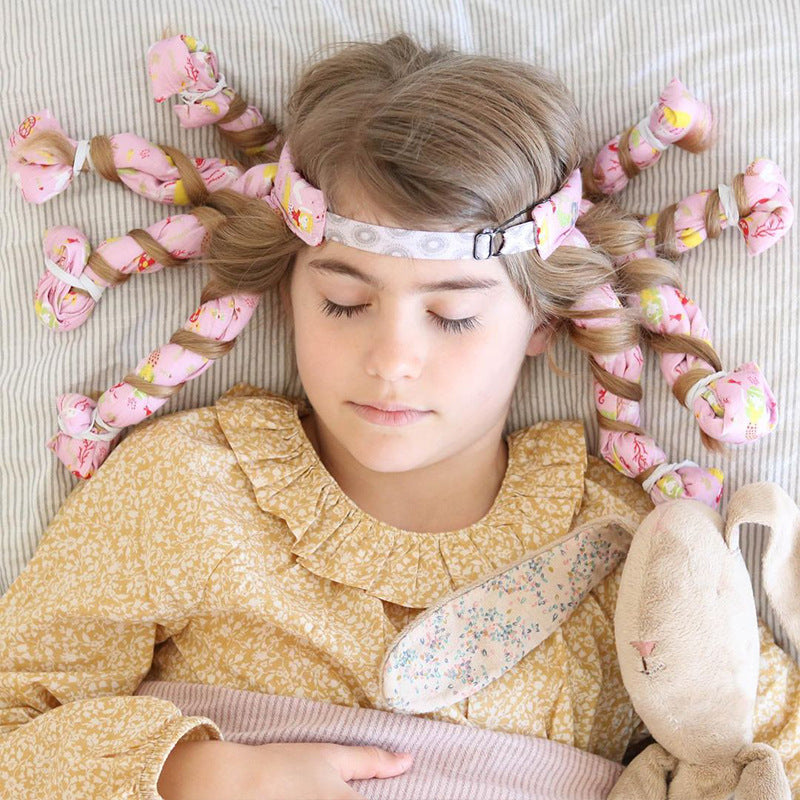 DYVIRA overnight heatless curling headband