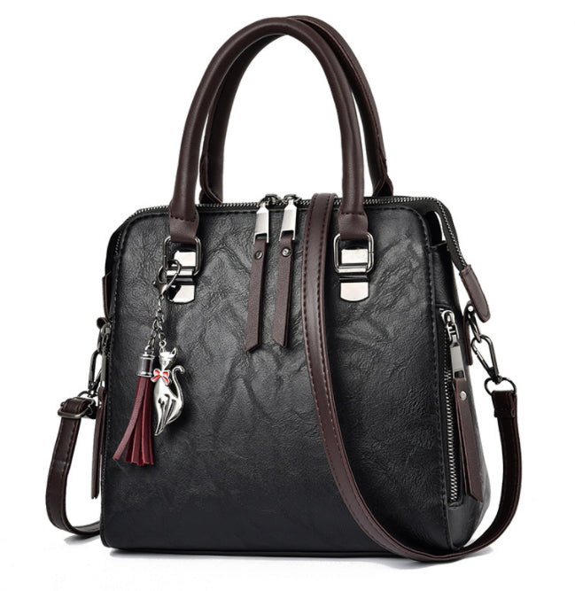 DYVIRA Vintage Tassel Everyday Tote detail