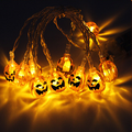 DYVIRA Halloween Pumpkin String Lights