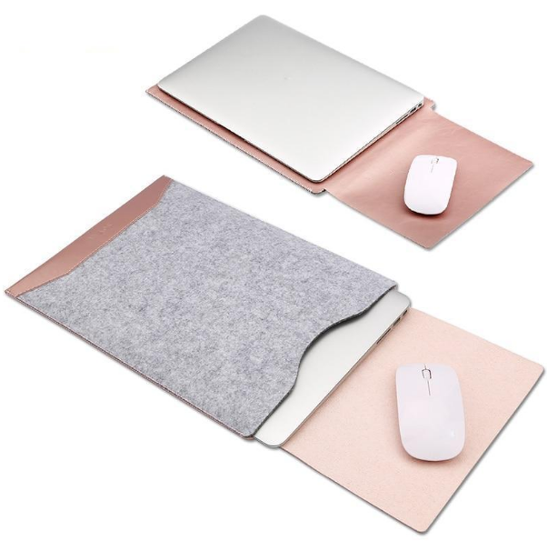 DYVIRA FlexDesk laptop sleeve and mouse mat