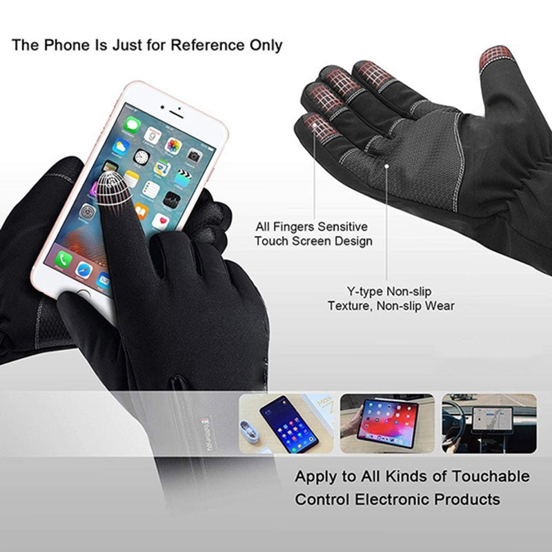DYVIRA WarmTouch Winter Gloves detail