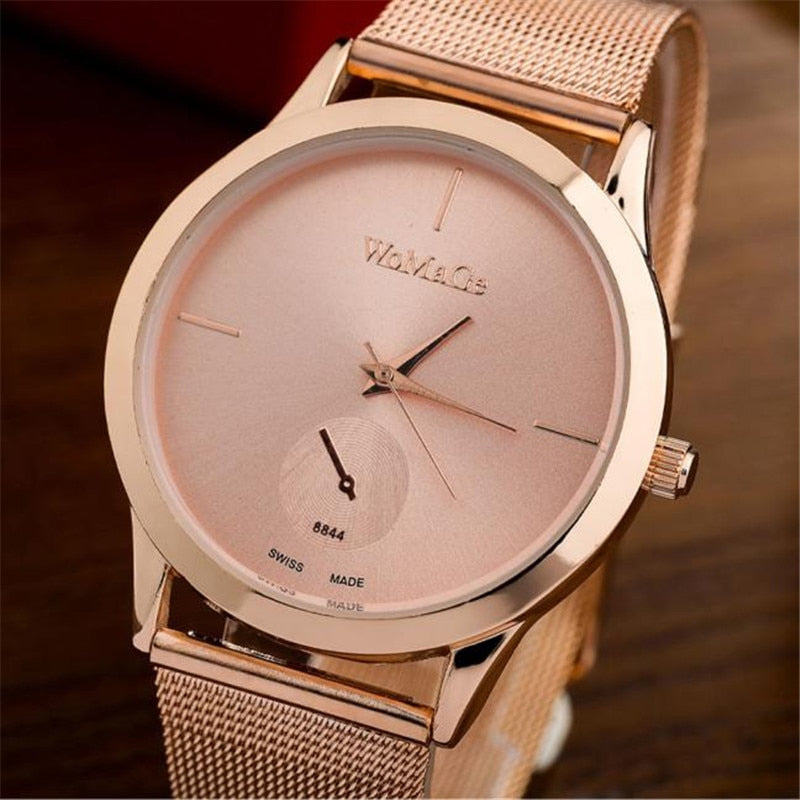 DYVIRA Minimalist Mesh Quartz Watch — supplier image 3