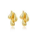 DYVIRA Double Drop Statement Earrings