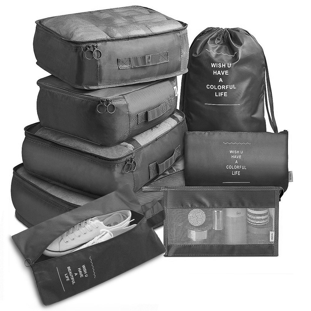 DYVIRA 8-Piece Travel Packing Organizer Set